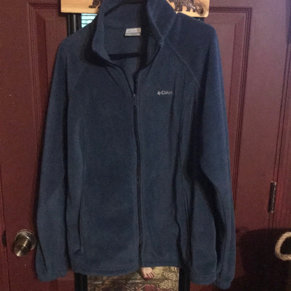 Columbia XL blue jacket